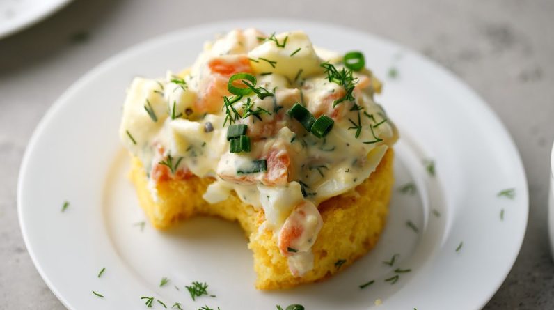 Keto Smoked Salmon & Egg Salad
