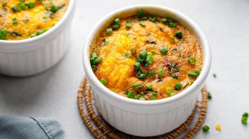 Keto Air Fryer Bacon, Egg, & Cheese Cups