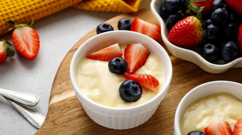 Keto Vanilla Custard Recipe [Smooth & Creamy]