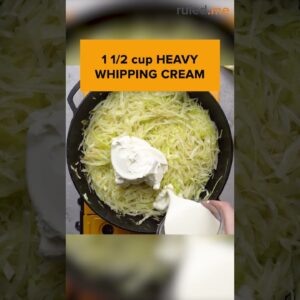 Creamy Keto Cabbage Casserole 🥬🧀 #keto #recipe