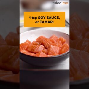 Fresh & Easy Keto Poke Bowls 🥗🐟 #keto #recipe