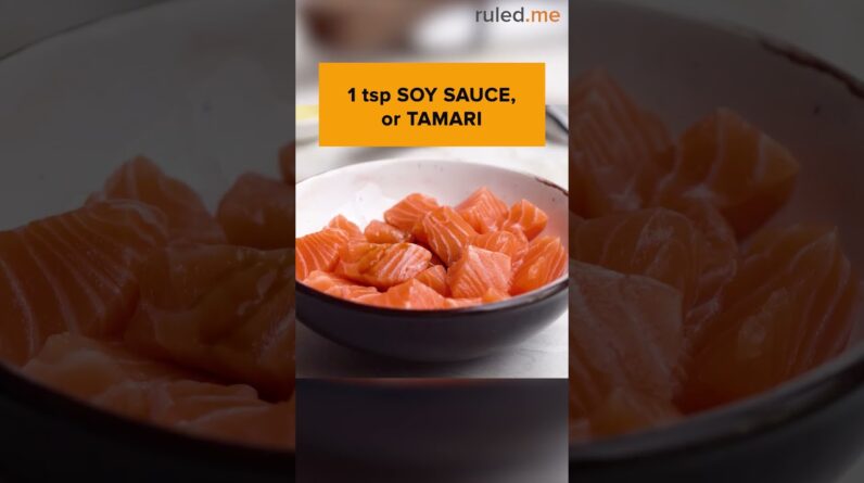 Fresh & Easy Keto Poke Bowls 🥗🐟 #keto #recipe